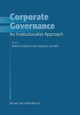 Corporate Governance: An Institutionalist Approach by Robert Cobbaut image