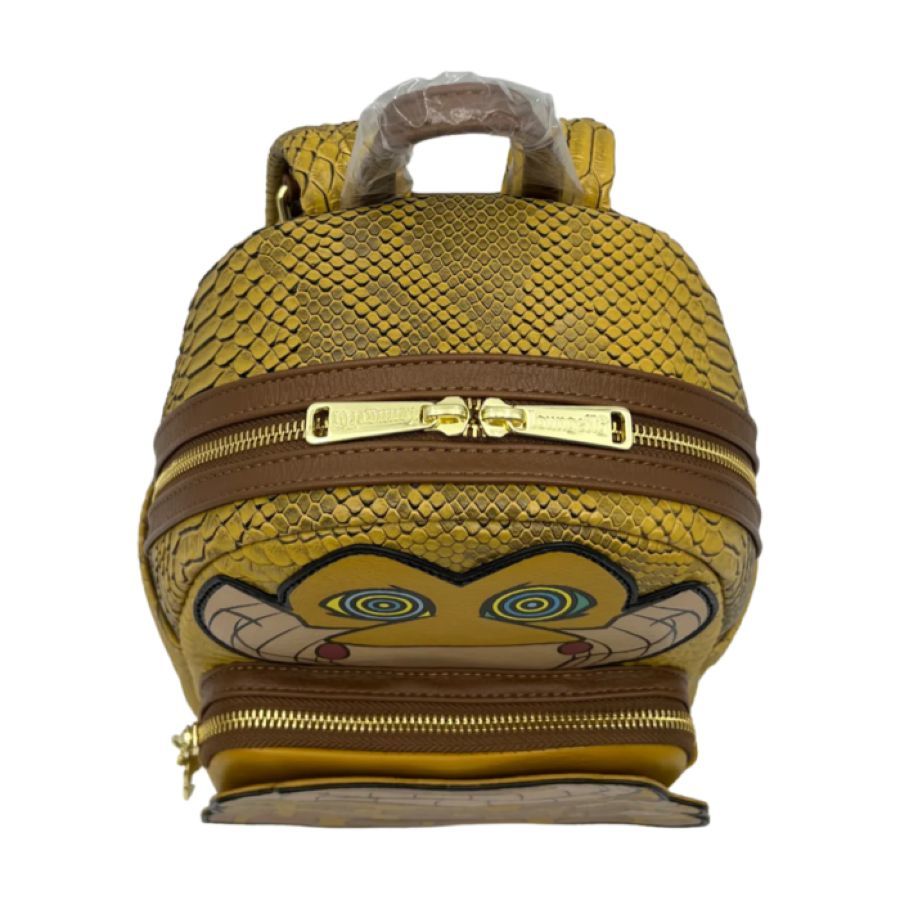 Loungefly jungle book kaa cosplay backpack us exclusive images at