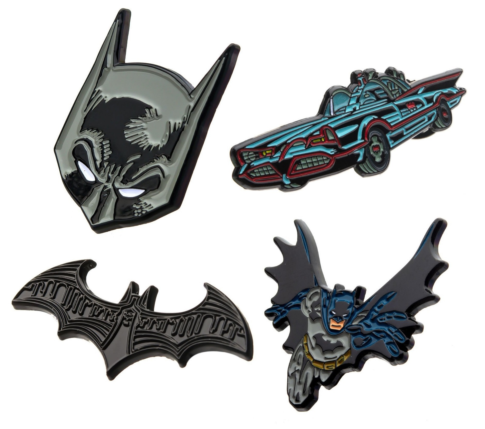 Batman Pin Set at Mighty Ape NZ