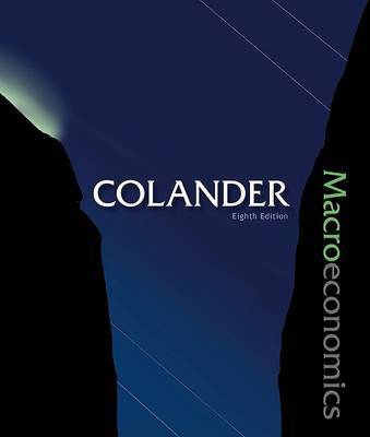 Macroeconomics with Connect Plus by Colander David image