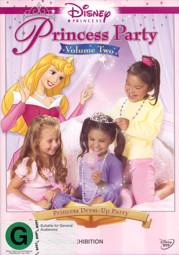 Disney Princess Party Vol 2 - Princess Dress-Up Party on DVD image