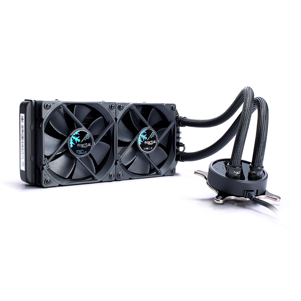 240mm Fractal Design Celsius S24 Blackout Edition AIO CPU Cooler