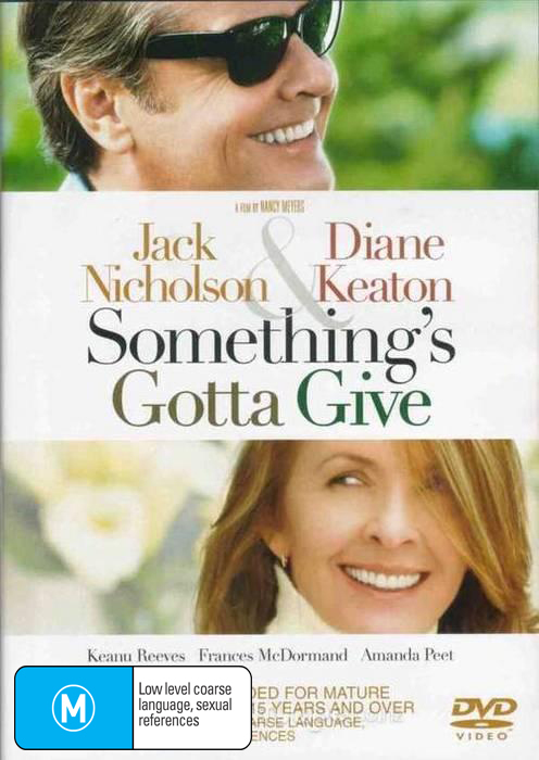 Something's Gotta Give on DVD