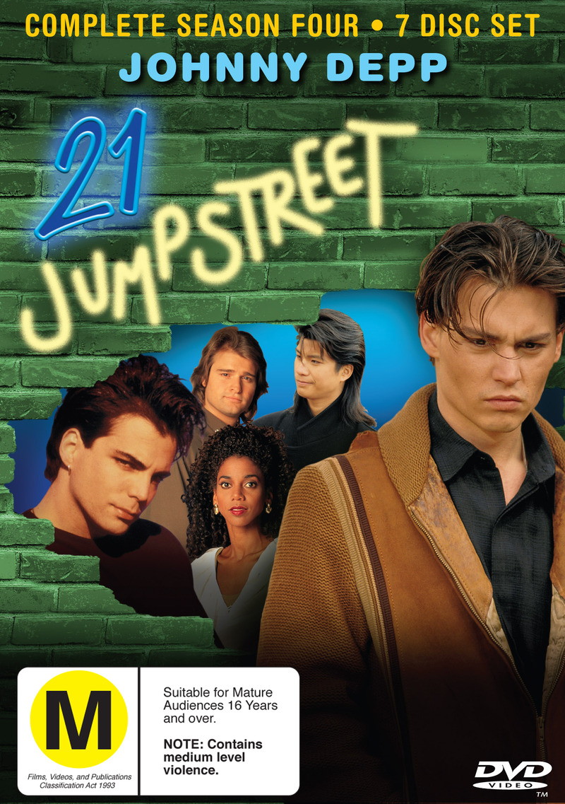 21 Jump Street - Complete Season 4 (7 Disc Set) on DVD image