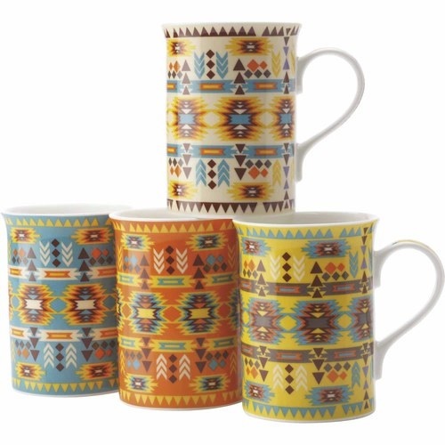 Casa Domani Navajo Mug Set 300ml (Set of 4) image