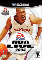 NBA Live 2004 on GameCube