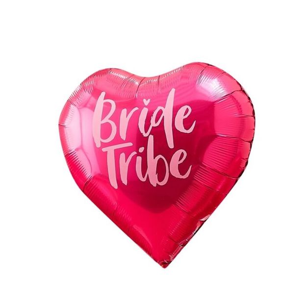 GingerRay: Bride Tribe Hen Party Balloons – Pink & Iridescent