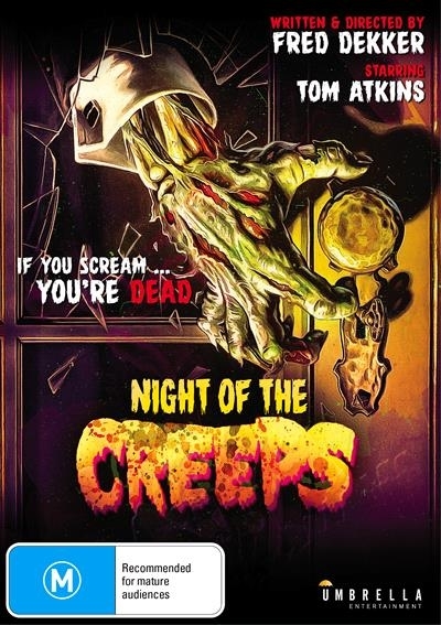Night of the Creeps on DVD image