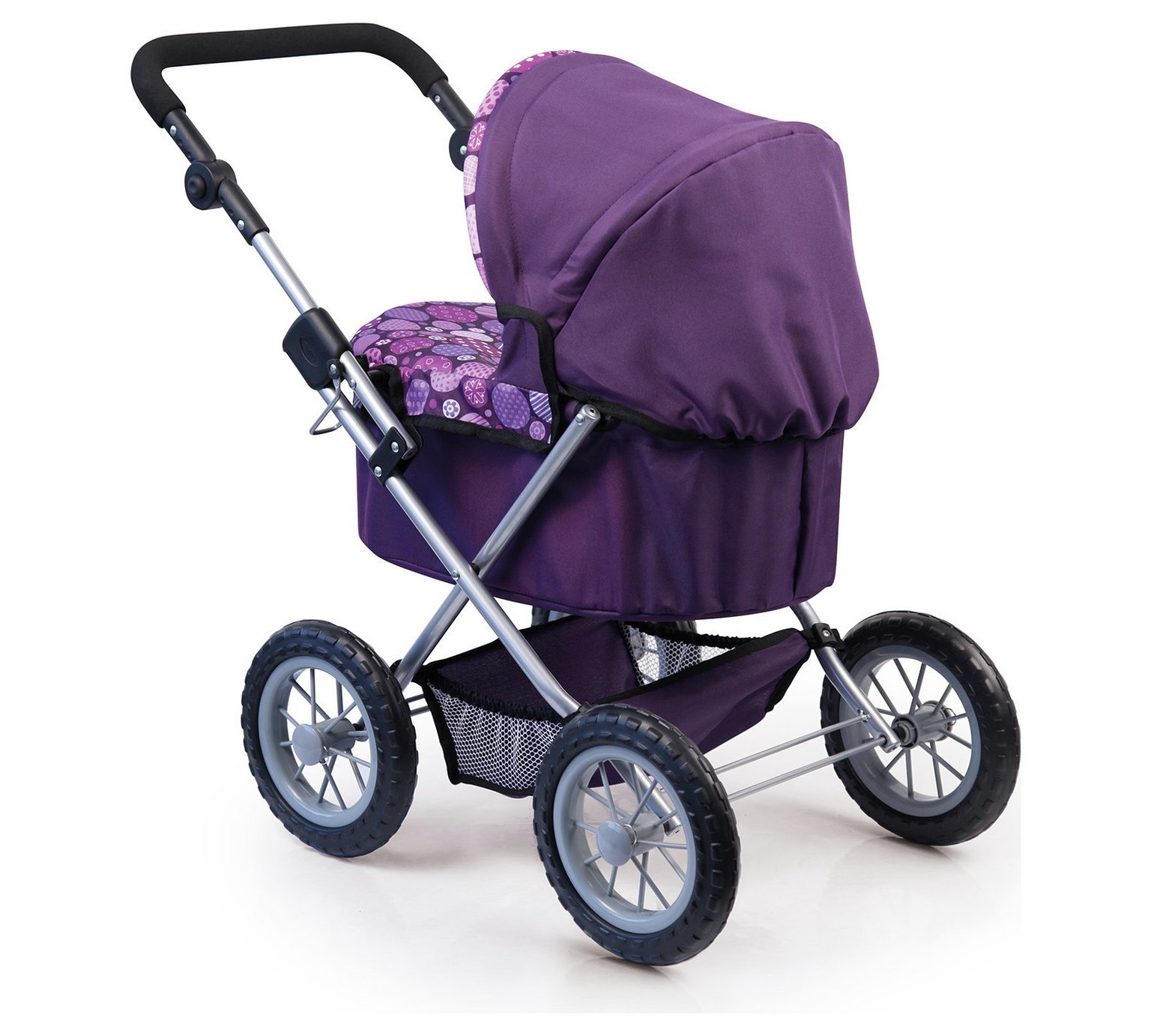 Bayer: Trendy Dolls Pram - Dark Purple image