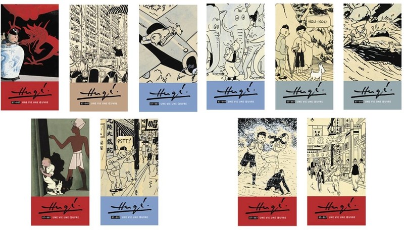 Tintin (classic) - Magnetized Bookmark Set 10 image