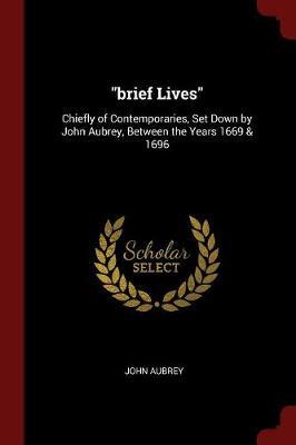 Brief Lives by John Aubrey image