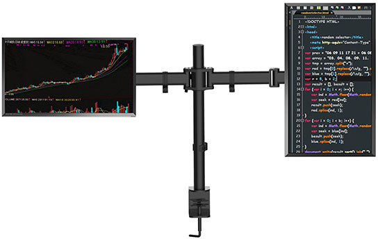Gorilla Arms Dual Monitor Mount image