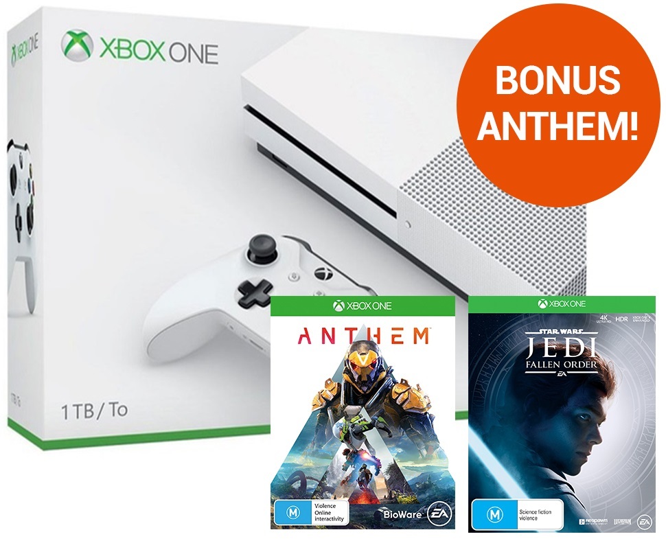 Xbox One S 1TB Star Wars Jedi: Fallen Order Console Bundle for Xbox One image