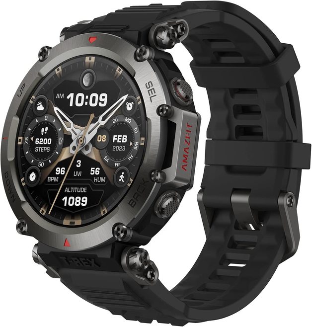 Amazfit TRex Ultra Abyss Black at Mighty Ape NZ