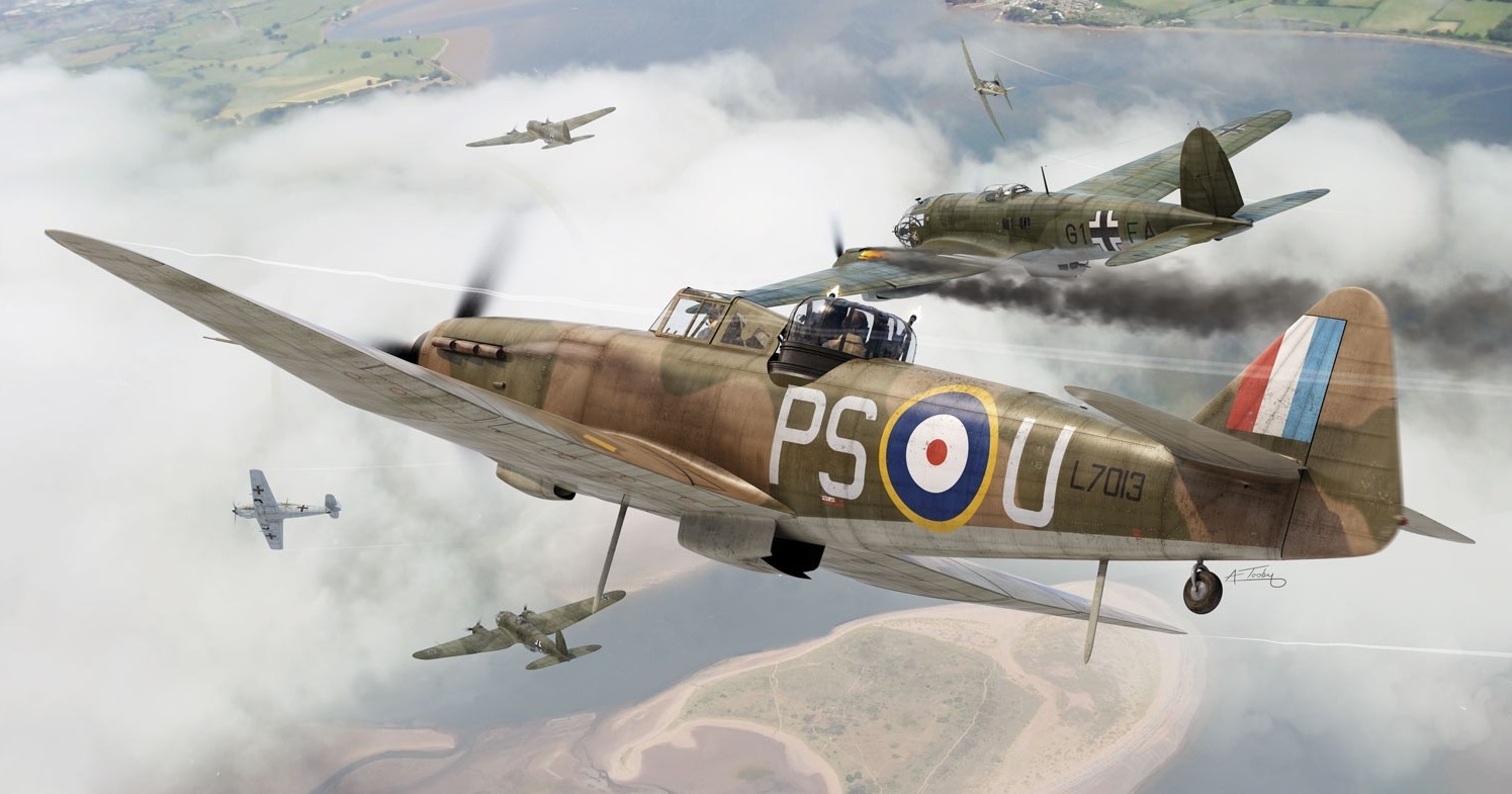 Airfix 1:72 Boulon Paul Defiant MK1 - Model Kit image