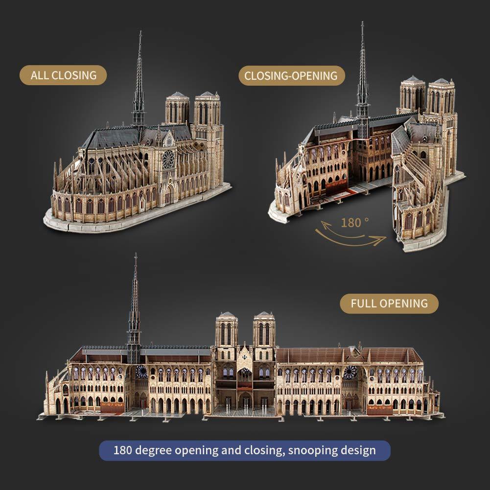 CubicFun 3D Puzzle: Architecture Expert - Notre Dame de Paris image