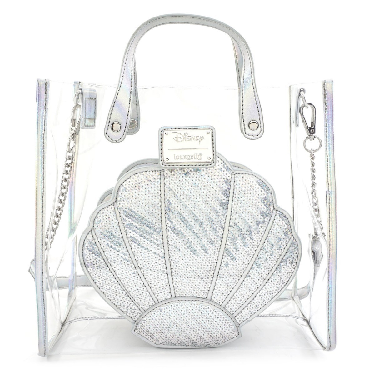 Loungefly: The Little Mermaid 30th Anniversary 2pc Crossbody Bag - Ariel image