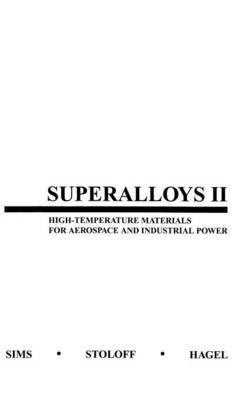 Superalloys II by C.T. Sims image