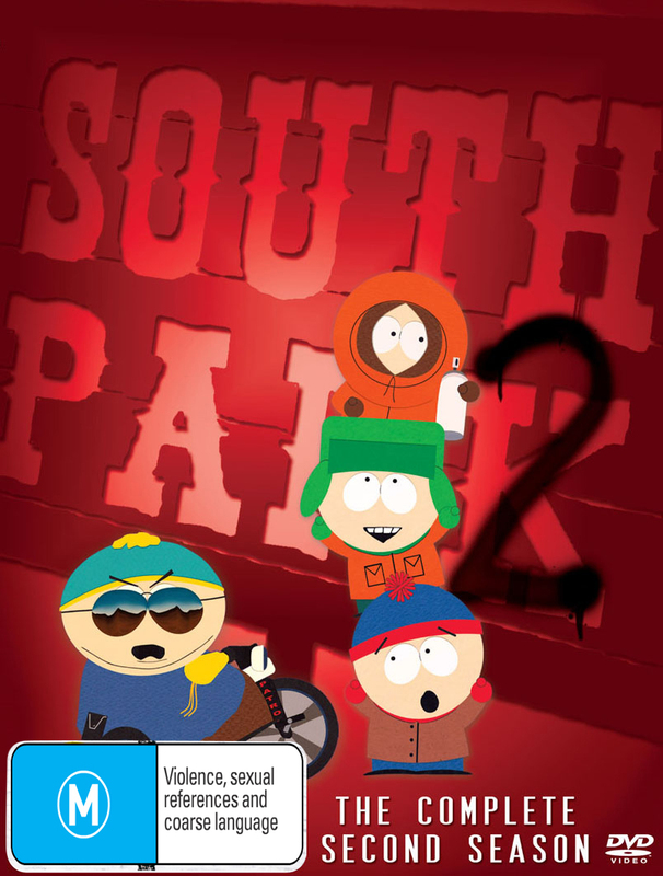 South Park - The Complete 2nd Season (3 Disc Box Set) on DVD