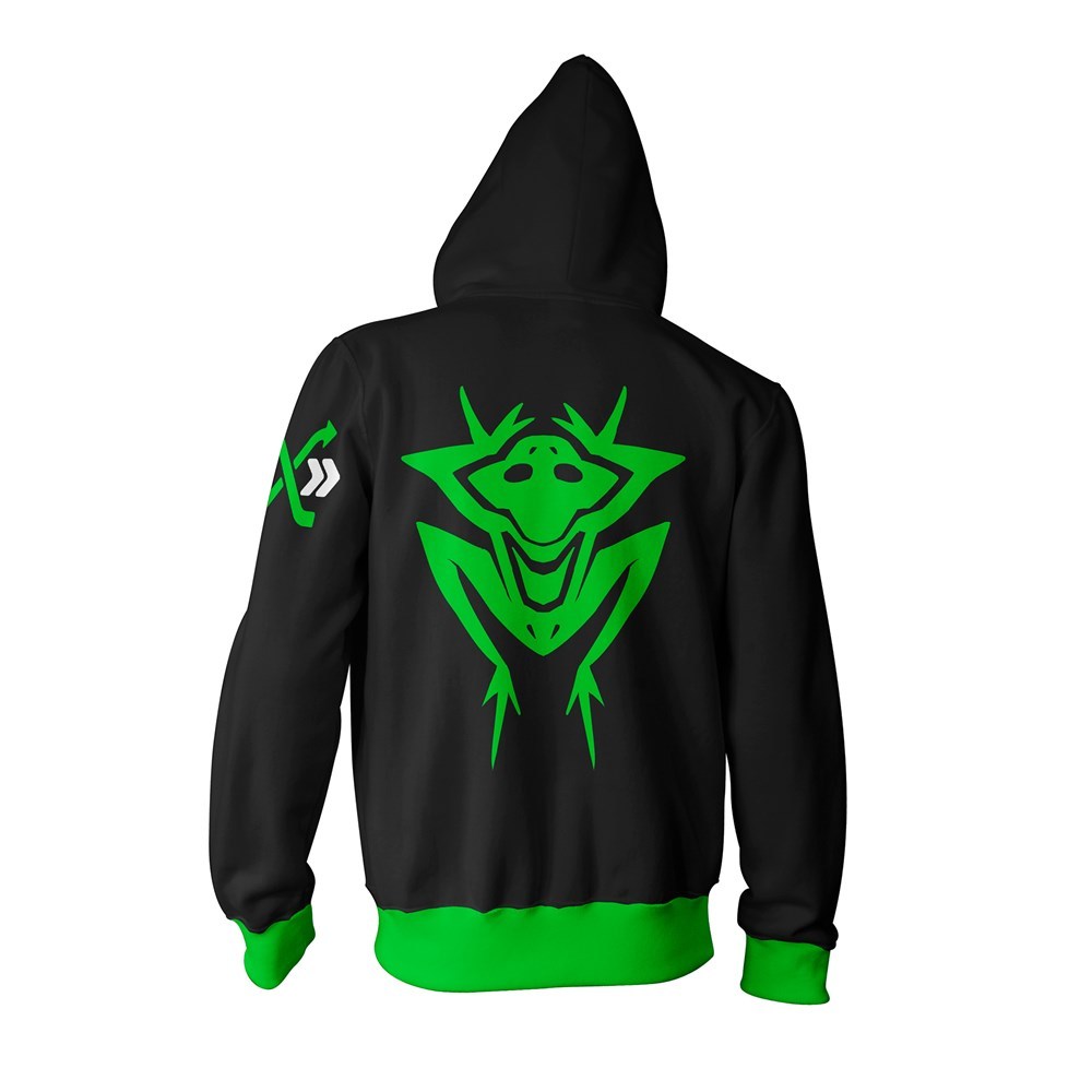 Overwatch Ultimate Lucio Zip-Up Hoodie (Large)