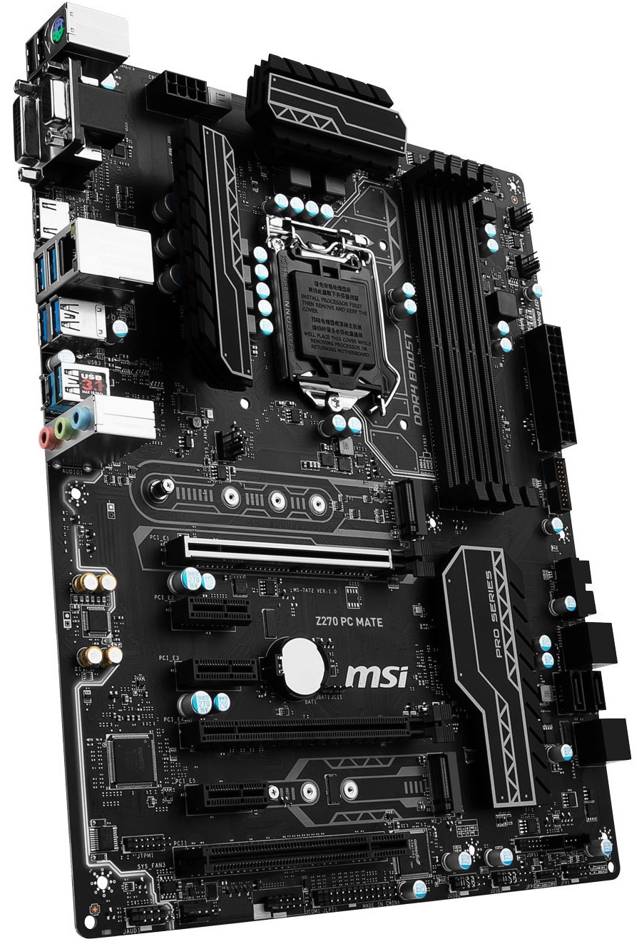 MSI Z270 PC Mate Motherboard image