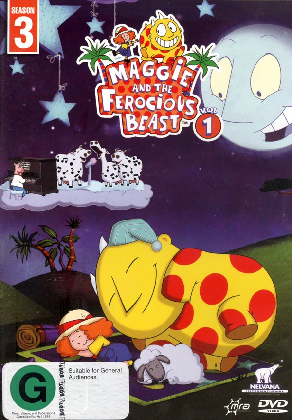 Maggie And The Ferocious Beast: Vol 1 on DVD image