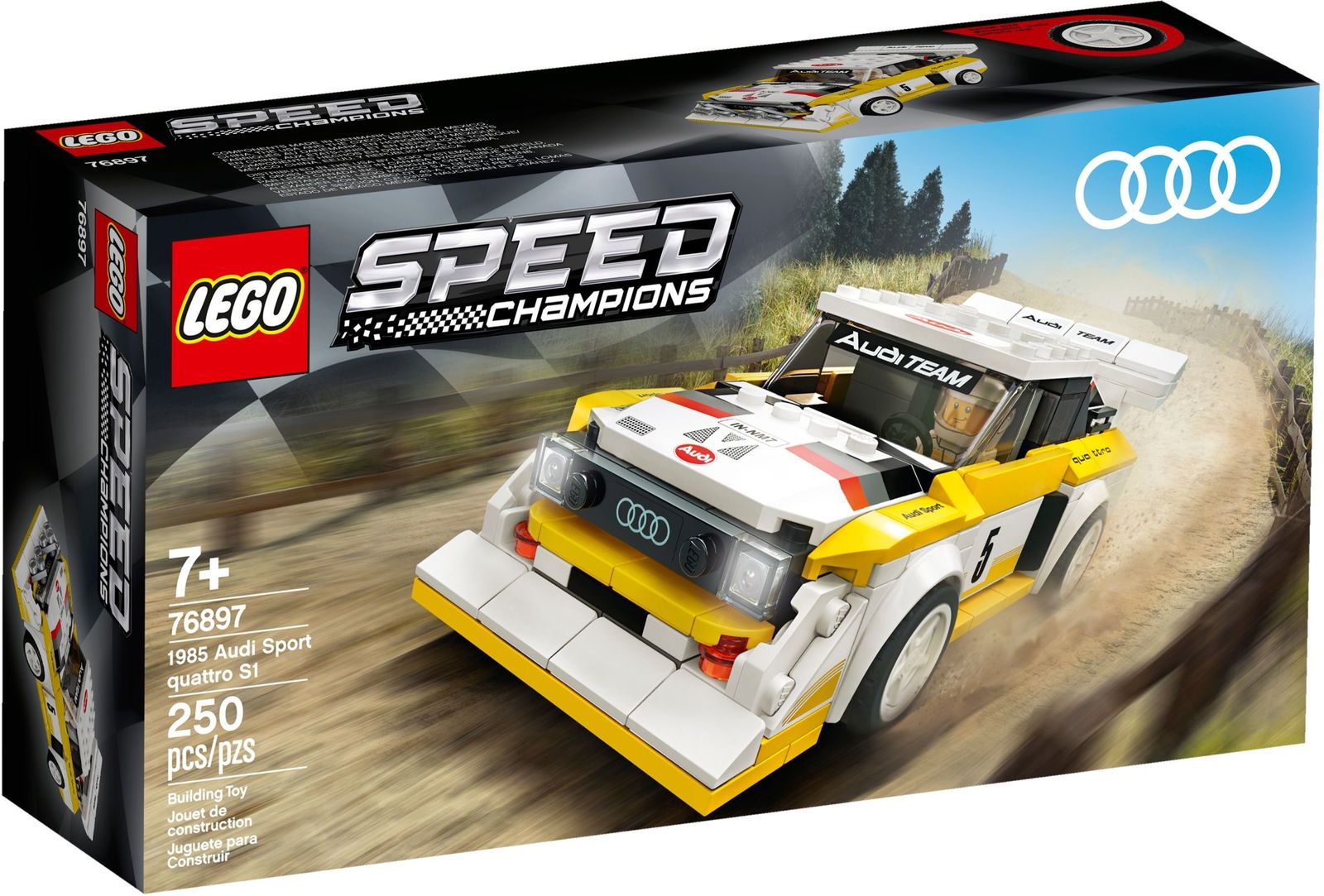 LEGO Speed Champions: 1985 Audi Sport Quattro S1 (76897) image