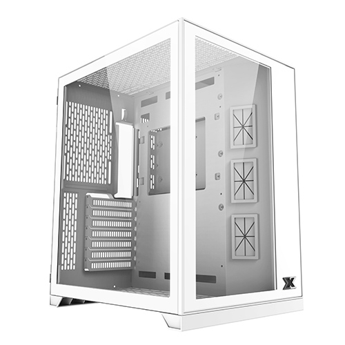 Xigmatek Aquarius S Arctic Tempered Glass Mid Tower Case