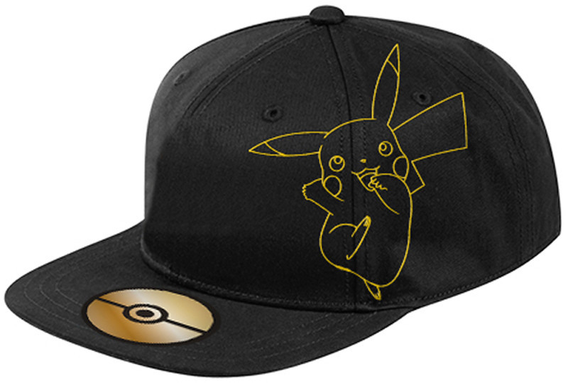 Pokemon: Black & Gold - Flat Peak Cap image