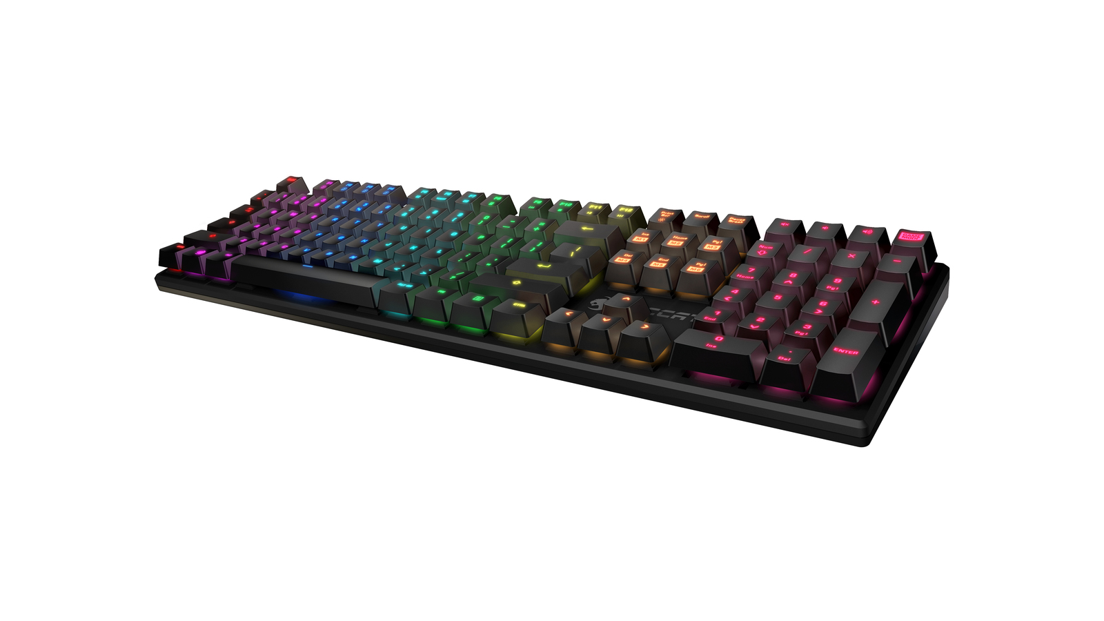 ROCCAT Suora FX - RGB Illuminated Frameless Mechanical Gaming Keyboard on PC