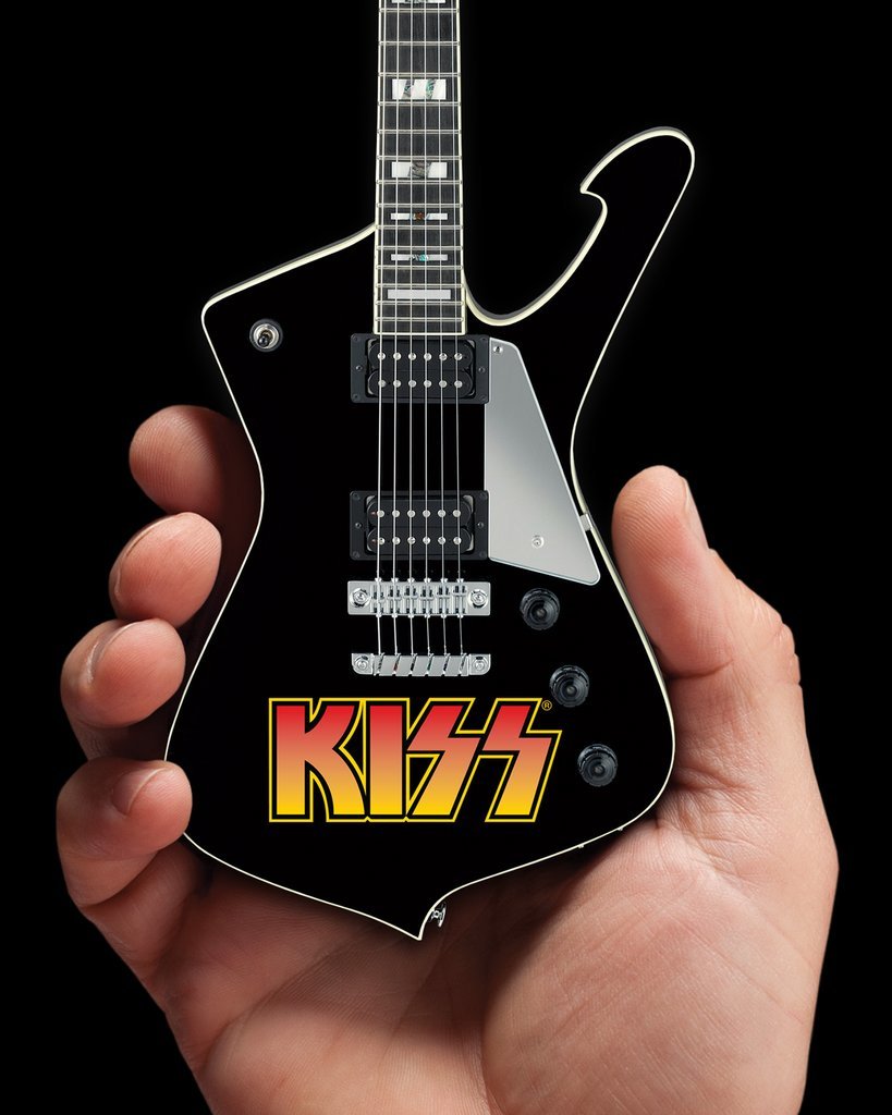 Axe Heaven: Miniature Replica - KISS Paul Stanley Guitar (Iceman) image
