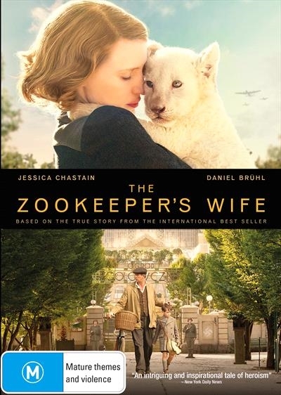 The Zookeepers Wife on DVD image