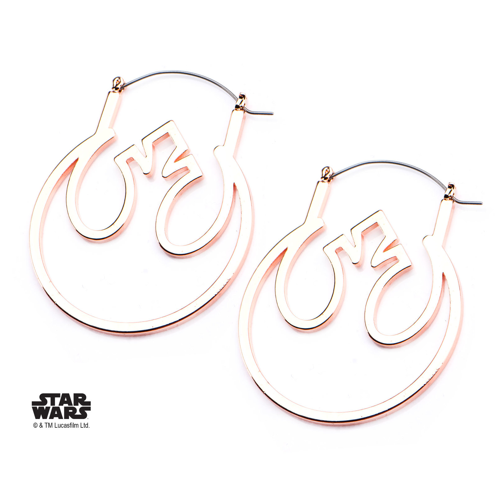 Star Wars: Rebel Symbol - Hoop Earrings