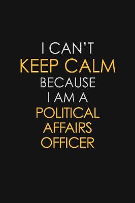 I Can't Keep Calm Because I Am A Political Affairs Officer image