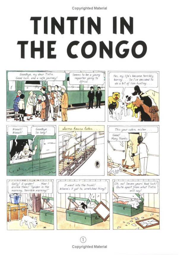 Tintin in the Congo (The Adventures of Tintin #2) by Herge image