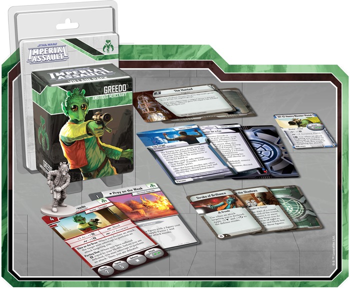 Star Wars: Imperial Assault: Greedo - Villain Pack image