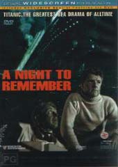 A Night To Remember on DVD A Night To Remember on DVD