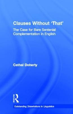 Clauses Without 'That' by Cathal Doherty image