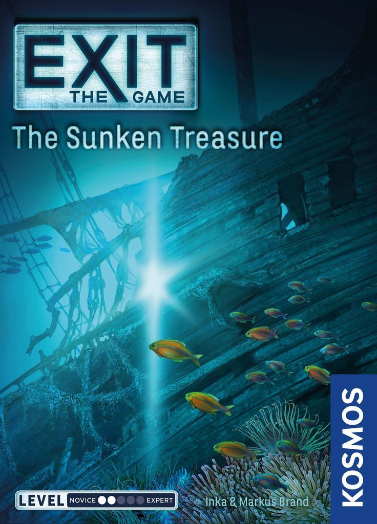 Exit The Game The Sunken Treasure Board Game at Mighty Ape Australia
