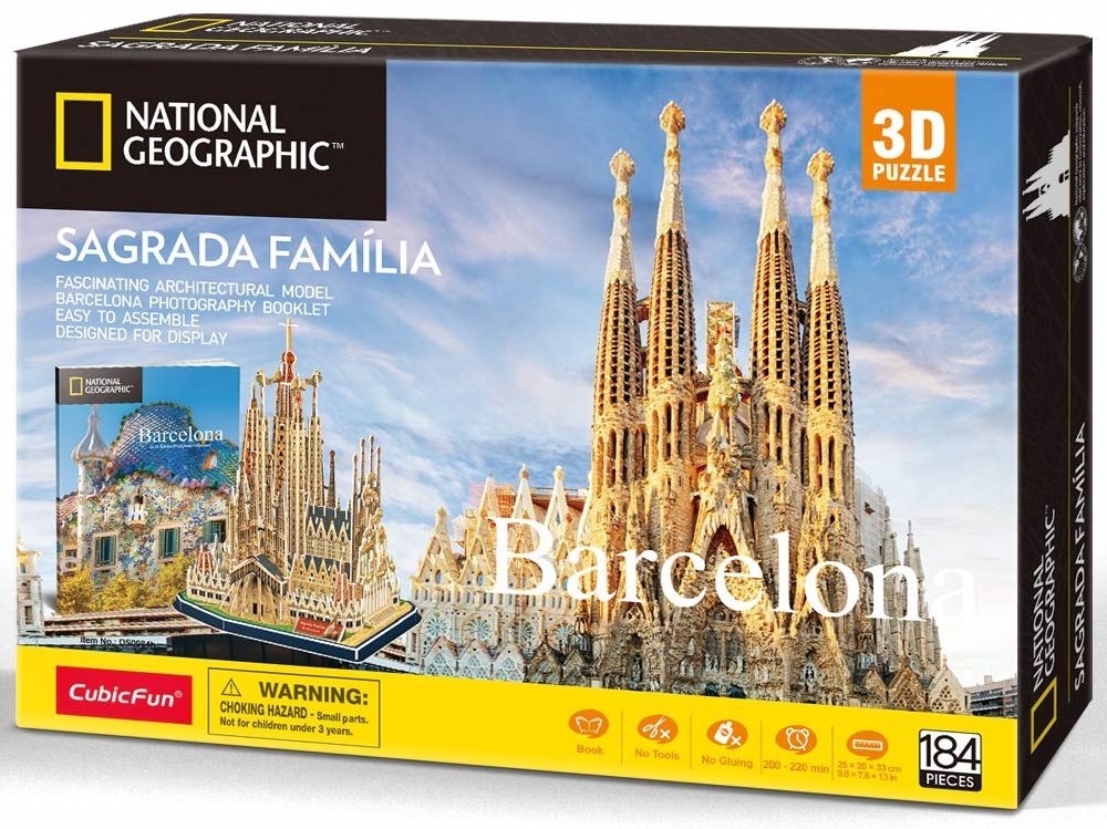puzzle 3d sagrada familia