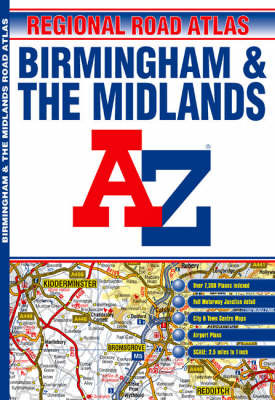 A-Z Birmingham and the Midlands on Paperback by Great Britain