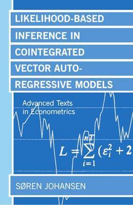 Likelihood-Based Inference in Cointegrated Vector Autoregressive Models by Soren Johansen image