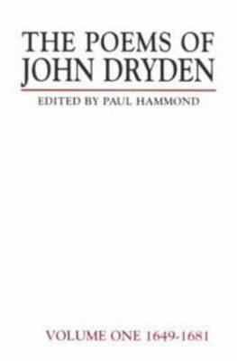 The Poems of John Dryden: Volume One by Paul Hammond image