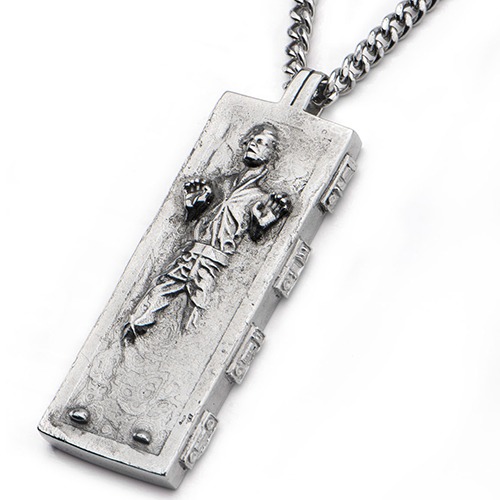 Star Wars Han Solo Carbonite Pendant Necklace image