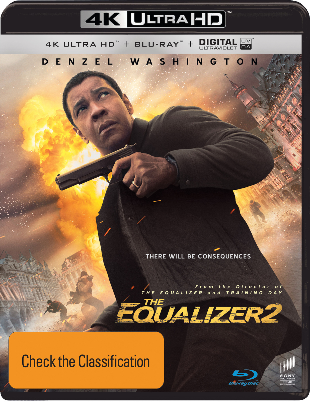 The Equalizer 2 on Blu-ray, UHD Blu-ray image