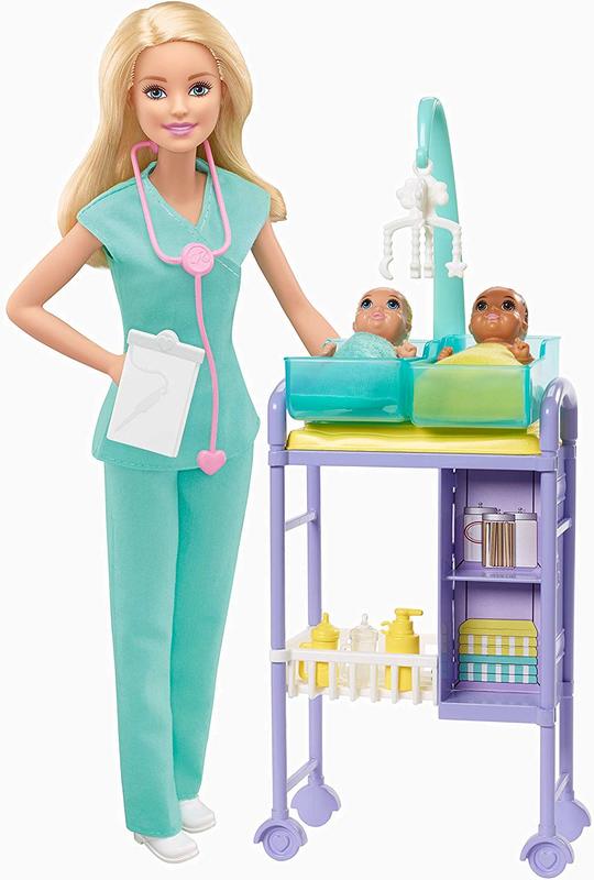Buy Barbie Careers Baby Doctor Playset at Mighty Ape NZ