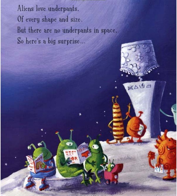 Aliens Love Underpants! by Claire Freedman image