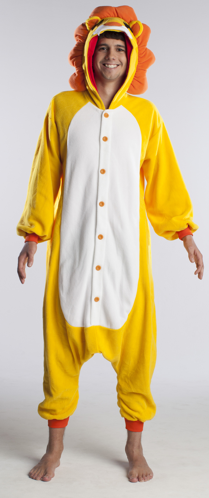 Lion Kigurumi Onesie (Unisex) Men's at Mighty Ape NZ