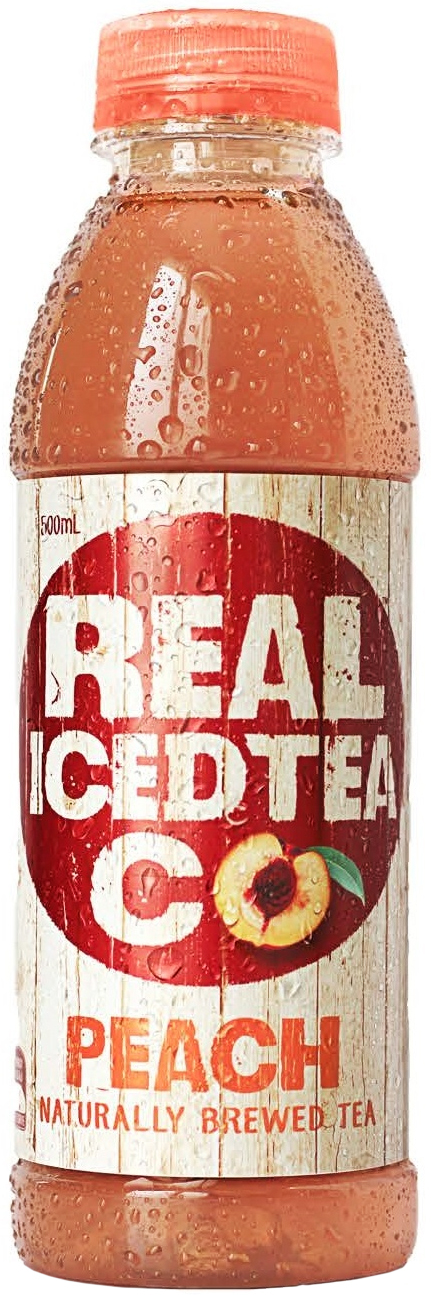 Real Iced Tea Peach 500ml (12 Pack)