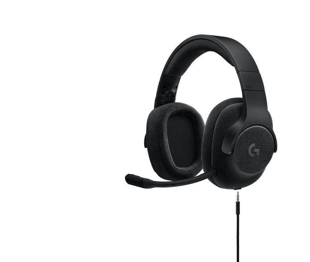 Logitech G433 7.1 Surround Gaming Headset - Black for PC Games image